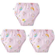 5 件儿童训练裤 - 可洗布尿布，柔软面料，松紧腰带，适用于婴儿如厕训练和青少年卫生，如厕训练裤 | 简单设计尿布 | 实用青少年服装 - 完美的婴儿节日礼物