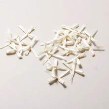 100 件芭蕾风格可爱迷你丝带蝴蝶结，甜美女孩 DIY 服装和发饰装饰材料