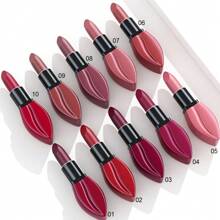 CmaaDu 1pcs Matte Lipstick, Lip Shape Design Lip Gloss, Long-Lasting, Easy To Apply, Waterproof, Sweat-Proof, Non-Stick, Suitable For Both Daily And Holiday Makeup, Perfect Gift