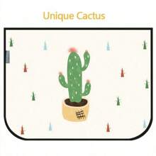 1pc Car Cartoon Cute Animal Plant Pattern Sunshade, Auto-Retractable Sun Shade Curtain, Heat Insulation Side Window Curtain