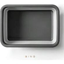 Collapsible Wash Basin - Grey | Portable Dish Tub | Kitchen | Camping | Sink | Home Essentials | Baby Travel | Folding Dish Pan For Maximum Space Saving - Multicolor - View 8