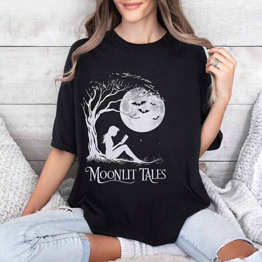 Uni Gart-Dyed T-Shirt 220G Heavyweight 100% Cotton T-Shirt. I For Daily Commutes, Outdoor Work, Gym Sessions, Or Laid-Back Weekends, This Offers A Structured Fit And Soft Feel. Whether Layered In Fall Or Worn Solo In Summer, It's Your All-Season Go-To For Comfort And Reliability. Tops For Wo Vintage Clothes Wo Clothes Wo Vintage Wo Tops Mujer Cute Tops Wo Cotton Wo Clog Halloween Camisas Summer Clothes Wo Casual Punk Western Tops Wo Fourth Of July Outfit Kpop Cowboy Outfits For Wo Ry Ropa 100% Cotton Y2k Ing Cute Gothic Wo Clothes Black And White Top Vintage Tops Cloth For Wo White Goth Inawly Retro Clothes For Wo Korean Fashion Wo Camisas Para Mujer - Black - View 1