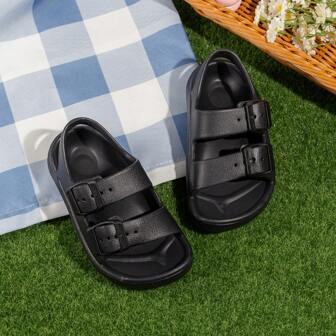 Stylowe, najlepiej sprzedające się dziecięce jednoczęściowe sandały, wygodne, miękkie sandały plażowe dla maluchów, odpowiednie do noszenia w pomieszczeniach, na zewnątrz, w łazience i na plaży