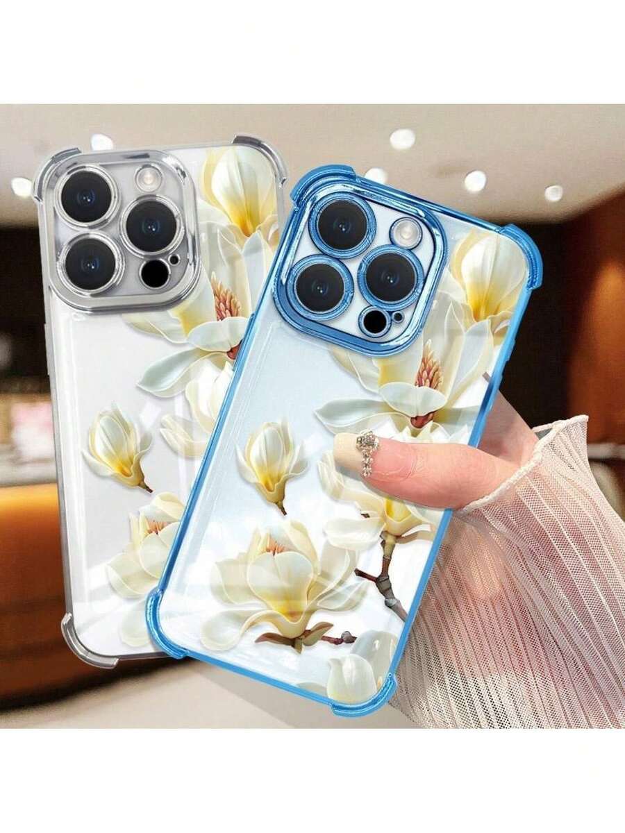 Soft Silicone Case With Creative And Fashionable Design For Galaxy S22 S23 S24 Plus Ultra Phones That Protects Against Shocks And Drops, Precise Camera Hole, And Made Of A Single Block Of Silicone Material. Galaxy Cover Cases For Galaxy Phone Case - Silver - View 1