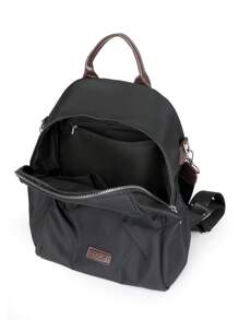 Backpack,Contrast Color Nylon & Oxford Cloth Outdoor Small Bag