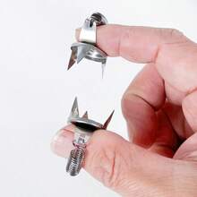 molletta per smalto in acciaio inossidabile resistente alla ruggine, strumento per la colorazione di tazze da tè in ceramica, utensile per la ceramica fai-da-te