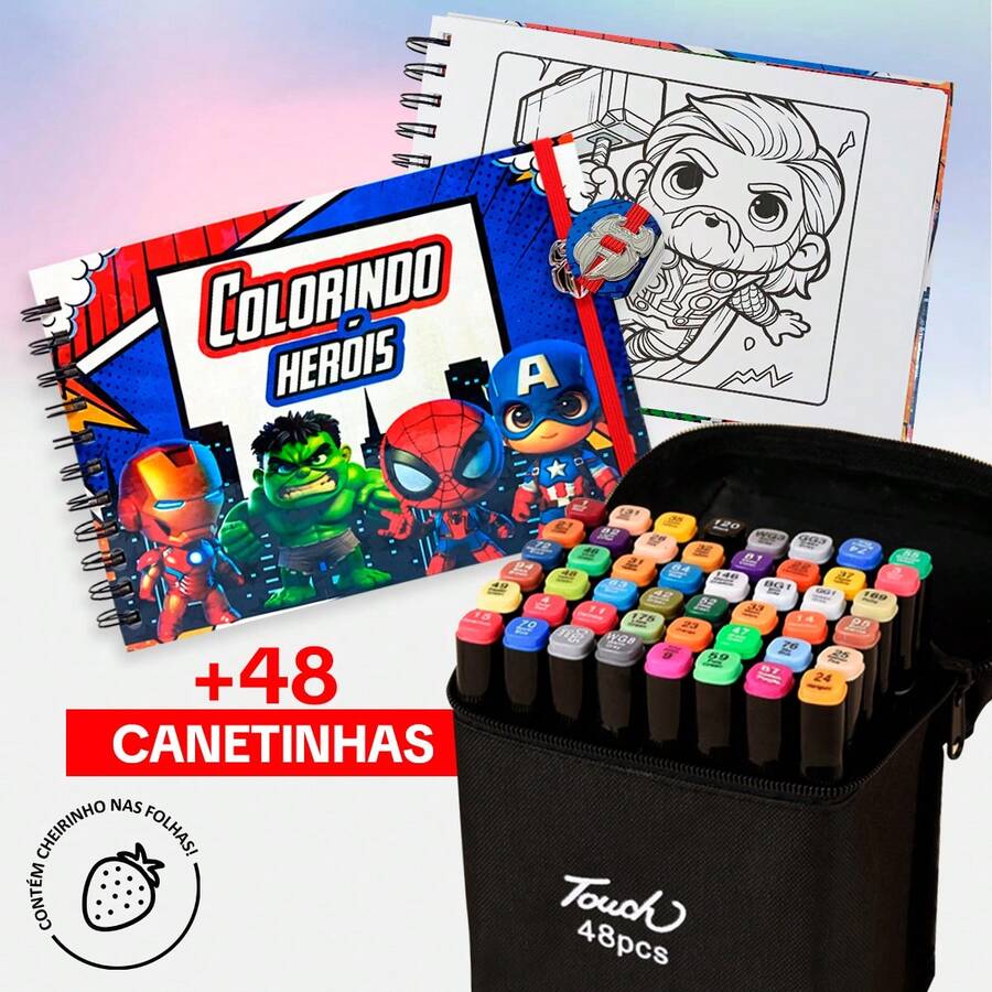 Disney Stitch Heroes Inside Out Professional Coloring Book And Touch ...