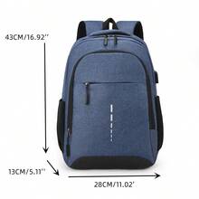 Men's Waterproof Backpack Ultra Lightweight Back Bag For Men Backpack Book Bag Men Stylish Backpack - Blue - View 3