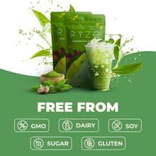 Matcha Starter Bundle – 6-Mushroom Superblend With Organic Ceremonial Matcha For Mental Clarity, Immunity & Radiance | 60 Servings - 2個 - 查看 2