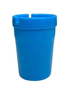 Automotive Cup Ashtray Butt Bucket Car And Home Smokeless - Baby Blue - View 1