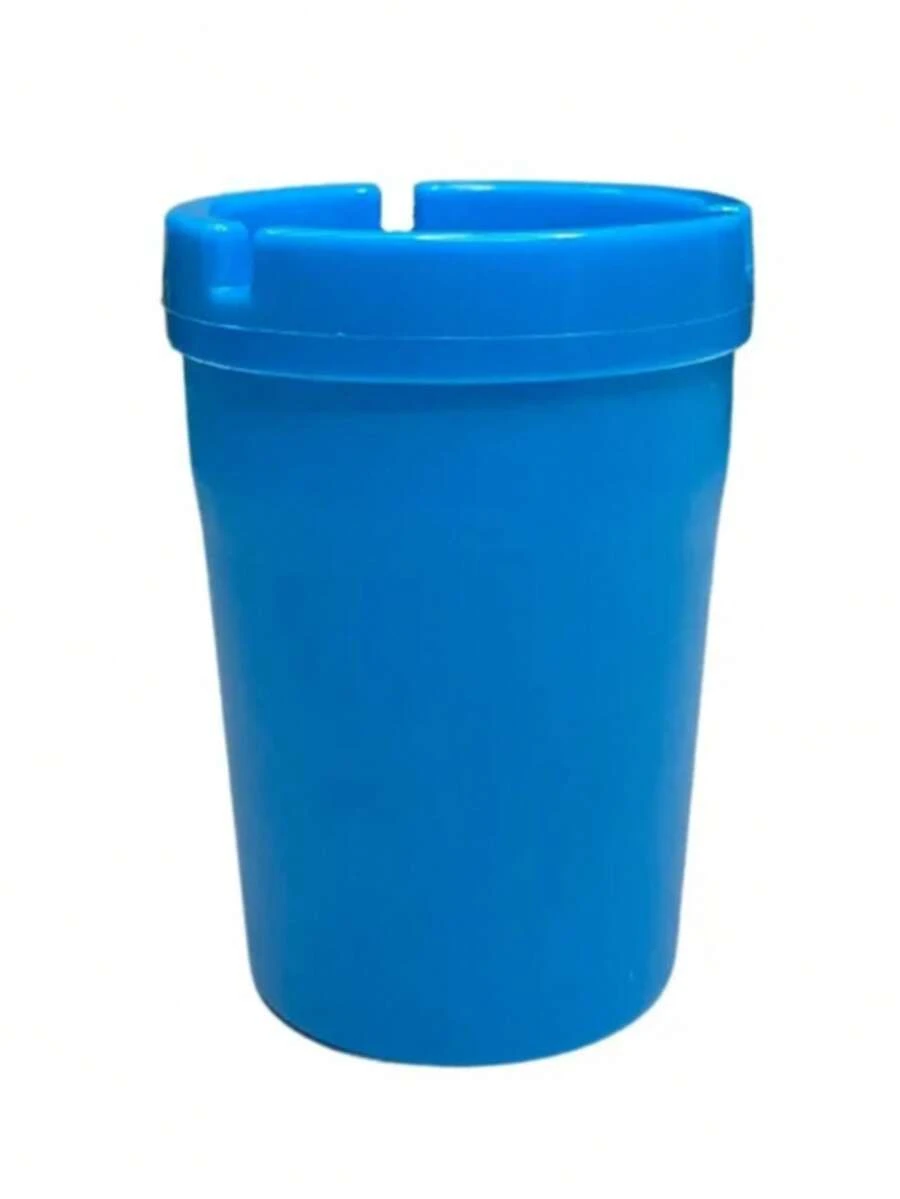 Automotive Cup Ashtray Butt Bucket Car And Home Smokeless - Baby Blue - View 1