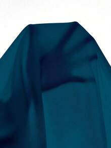 （尺码说明：偏大）女士高腰直筒裤，通勤、工作、商务、休闲皆宜，显瘦百搭，适合春夏季节，新品上市 - 孔雀藍 - 查看 7