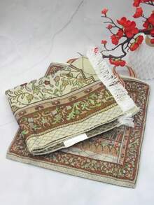 2 件条纹地毯垫套装（带手提袋），毯子垫 65*105 厘米便携式露营/旅行地毯