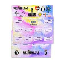 Bíblia Sagrada Evangélica Com Índice Abas Adesivas - Menina Lilás