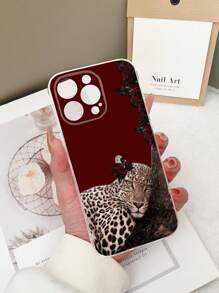 1 pieza Funda de teléfono con patrón transparente de telaraña y corazón rojo de TPU resistente a golpes compatible con iPhone 15/15Pro/15Plus/15ProMax, iPhone 16/16Pro/16Plus/16ProMax, Galaxy S23 Ultra/A14/A24, Redmi Note 12 Pro, Pixel 8/8 Pro