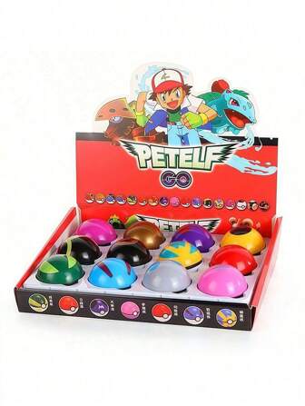 pokemon Pokemon 1/3/12pcs Pokemon Pokeball Mini Figure 5cm Pocket Monster Transformation Ball