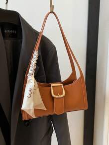 Bolso baguette versátil con un solo hombro, estilo elegante 2025, nuevo