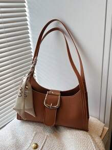 Bolso baguette versátil con un solo hombro, estilo elegante 2025, nuevo