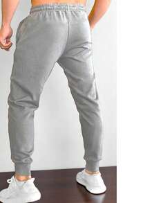 Men Sweatpants - Light Grey - View 2