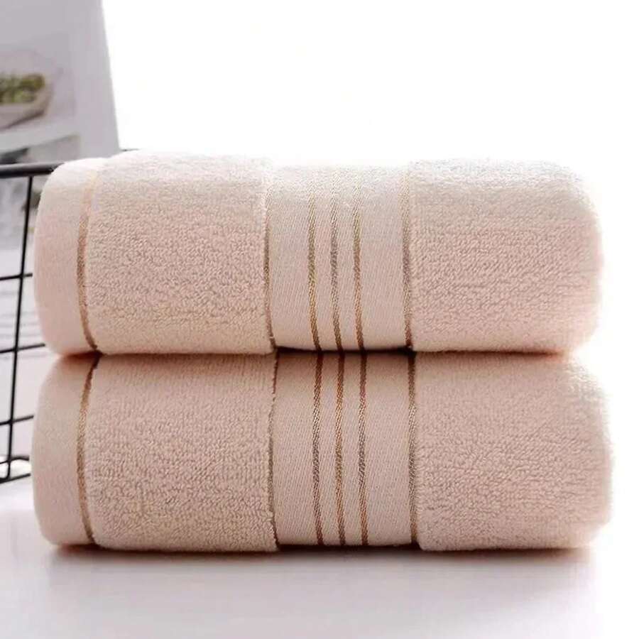 Quick Dry Towels & Cooling Towels - 2 Pale Yellow Towels - View 1