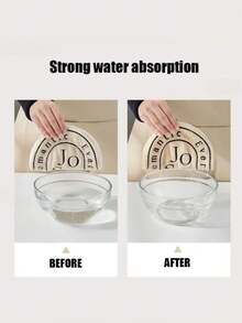 1件装双层挂式速干手巾家用便捷毛巾厨房浴室快干加厚吸水擦手巾