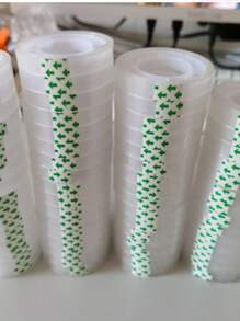 60pcs/4pcs Stationery Tape Transparent Student's Wrong Question Can Stick Words Fine Narrow Tape Sealing High Viscosity Damage Repair Paste Small Transparent Tape Home Office Supplies Sealing Back To School