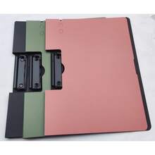 1pc A4 Folder With Writing Board And Double Clip Note Folder, Study And Office Supplies, Meeting Level Writing Board, Test Paper Organizer - Keep Your Documents Organized And Tidy School Supplies,Back To School - Multicolor - View 12