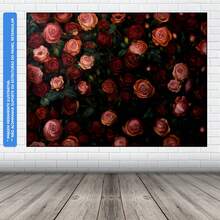 Valentine's Day Photographic Panel Fabric Backdrop 1.50 X 2.20m - FDNA0040 - 查看 3