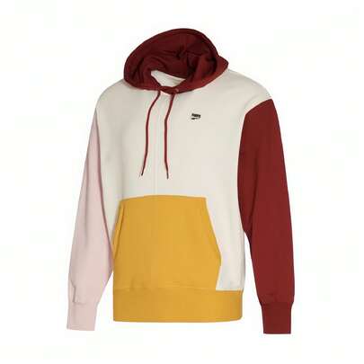 Puma Colorblock Casual Pullover Sweatshirt, Loose Sweatshirt