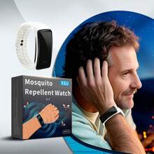 Dispositivo repelente de plagas, reloj anti-mosquitos para exteriores, brazalete anti-mosquitos, brazalete anti-mosquitos para exteriores, pulsera repelente de mosquitos, pulsera/brazalete para hombre, portátil, pulsera repelente de insectos, reloj anti-mosquitos, brazalete electrónico, repelente electrónico de mosquitos, físico, reloj electrónico repelente de mosquitos, dispositivo repelente de plagas de verano, reloj para hombre, reloj para mujer, al aire libre