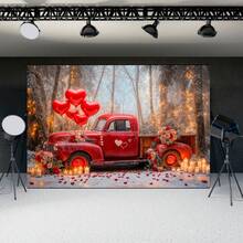 Valentine's Day Photographic Panel Fabric Backdrop 1.50 X 2.20m - FDNA0033 - 查看 2