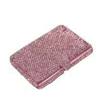 1PC Stylish Glass Glitter Business Card Protector, ID Card Holder, And Badge Clip For Lightweight Portability. Perfect For White Collar Workers, Anniversary Celebrations, And Birthday Gifts. Also Serves As A Wallet, Business Card Holder, Credit Card Holder, And Teacher's Lanyard With ID Holder. Suitable For Both Women And Men.