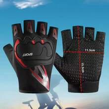 1 Pair Men's Outdoor Cycling Sports Fitness Half-Finger Gloves - Multicolor - View 16