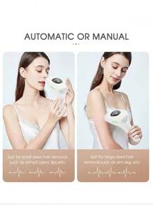 zs 1pc 999,990 Flashes Pulsed Light 5 Level IPL Laser Hair Removal Devices For Women Painless Permanent Photoepilator Depilator Bikinis Line Electric Epilator At Home Use Hair Remover