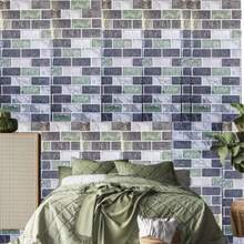 1 Roll Of 1m/3m/5m White Glossy Wallpaper, Self-Adhesive Detachable Oil-Proof PVC Wallpaper, Kitchen Wall Decoration Wall Stickers, Dining Table Bookcase, Shelf, Dressing Table, Home Simple Style Decoration 15.74x397.4inch Kitchen Accessories Kitchen Items Kitchen Decor Wall Paper - Multicolor - View 7