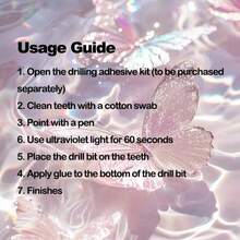 56pcs Star Rhinestone Teeth Jewelry Set, Sparkly Y2k Cute Teeth Decorations For Daily, Party And Festivals, Suitable For Men And Women (Excluding Adhesive) - 56pcs Transparent Color - View 7