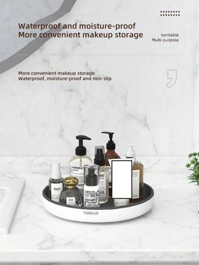 4 buc. suport de depozitare rotativ la 360 de grade pentru bucătărie, organizator multifuncțional potrivit pentru rechizite de bucătărie, cosmetice, gustări, jucării, frigider, dulapuri, ideal pentru cadouri de sărbători