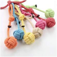 3/6pcs Small Dogs Chew Toys Set Interactive Teeth Cleaning Rope Knots For Puppy