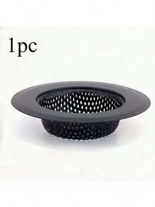 1 件不锈钢厨房水槽过滤器，不锈钢水槽排水过滤器，洗碗盆排水网，黑色 - 黑色 - 查看 3