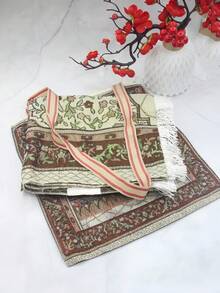 2 件条纹地毯垫套装（带手提袋），毯子垫 65*105 厘米便携式露营/旅行地毯