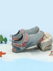 Kids Water Shoes, Boys Outdoor Sandals, Casual Summer Beach Shoes For Toddlers & Little Boys - 灰色 - 查看 2