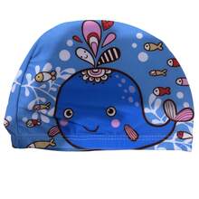 1pc Vibrant Cartoon Swim Cap For Youngsters - Stretchy, Ear-Protecting Fabric In Mixed Colors With Unicorns, Sharks, And More - Perfect For Pool Activities & Bath Time - Multicolor - View 9