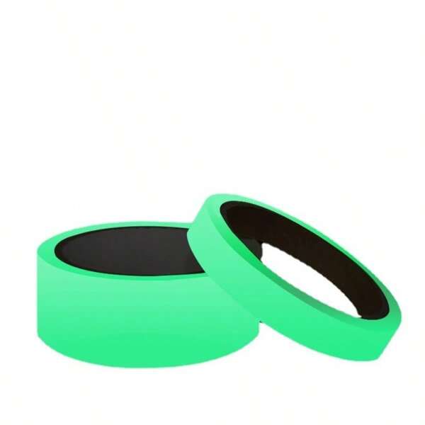 Ruban luminescent dans le noir, ruban adhésif luminescent vert, autocollants autoluminescents pour escaliers, scène, avertissements et positionnement, antidérapants, applicables pour cannes à pêche, cordes, étoiles, costumes, fêtes et décoration d'Halloween - ruban marqueur de sécurité intérieure, adhésif durable et robuste, sans résidu lors du retrait, pour escaliers et marches