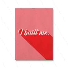 1pc Fashion Modern Quote Typography Art Poster Print Pink Canvas Painting Room Home Decor Young Girl Female Dormitory Optional Frame ﻿