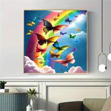 DlY 5D Diamond Painting Full Diamond With Number Kits Home And Kitchen Fashior Mosaic Diamond Painting Canvas Wall Decoration Gift Crafts Frameless,Personalized Gift, Mosaic Decorative Art, Frameless, Multiple Specifications To Choose From