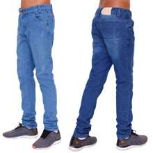 kit com 3 calças jeans infantil juvenil menino