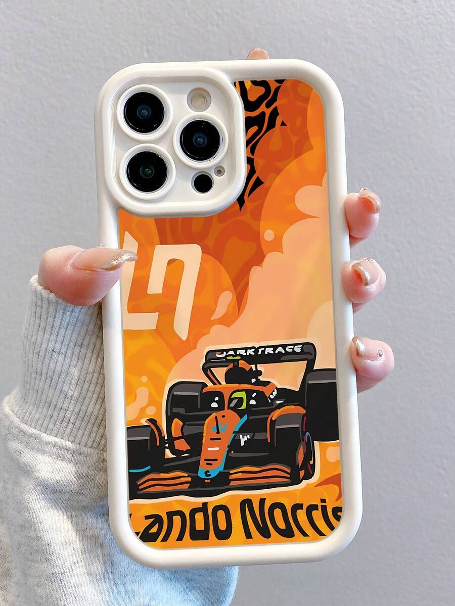 1 件时尚赛车图形设计全覆盖防指纹软手机壳，兼容 16 Pro Max/16/16 Pro/16 Plus/15/15 Pro Max/15 Pro/11/12/13/14 Pro Max/11 Pro/11 Pro Max/12 Pro/12 Pro Max/13 Pro/13 Pro Max/14 Pro/14 Pro Max，创意高端 - 彩色 - 查看 1