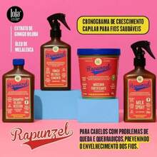 Lola Cosmeticos Rapunzel Growth Line Kit - Shampoo + Mask + Tonic + Milk Lola - 彩色 - 查看 2