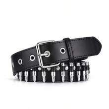 1 Piece Of Rivet Punk Belt, PU Leather Bullet Belt, Fashionable Clown Punk Style Bullet Belt, New Men's And Women's Personalized Decorative Belt. Suitable For Summer, School, Autumn, Christmas, Valentine's Day. Belt Size: Length With Buckle - Multicolor - View 7
