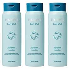 Harry's Men's Body Wash - Wildlands - (3 Pack) 18 Fl Oz - Shower Gel For Men - No Parabens, Sulfates, Or Dyes - 16 液體盎司(3 包) - 查看 2